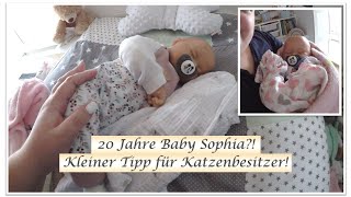 20 Jahre Baby Sophia  Tipp für Katzenbesitzer  Reborn Baby Deutsch  Little Reborn Nursery [upl. by Malley]