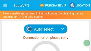 Fix super vpn connection error please retry problem 2024  super vpn connection problem [upl. by Lust]