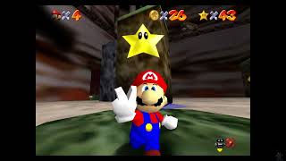 Super Mario 64 16 Hazy Maze Cave  Metal Cap Course Stars 4248 [upl. by Nawed]