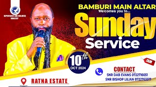 BAMBURI MAIN ALTAR SUNDAY SERVICE  10TH NOVEMBER 2024 [upl. by Nyrat]