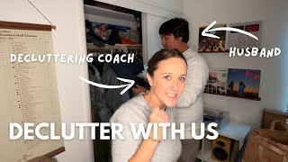 Decluttering My Husbands Closet 5 Years Into Our Simplification Journey [upl. by Teryl107]