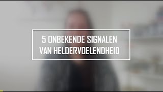 5 onbekende signalen van de gave heldervoelendheid [upl. by Nagiem776]