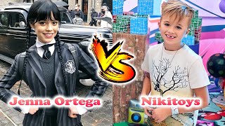 Jenna Ortega WEDNESDAY VS Nikitoys Stunning Transformation  From Baby To Now Years Old [upl. by Mufi937]