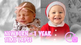 Millies NEWBORN to ONE YEAR  Time Lapse 012 months [upl. by Odessa485]