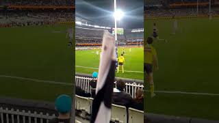 port Adelaide power vs melbourne game AFL round 22 2024 MCG melbourne [upl. by Jardena]