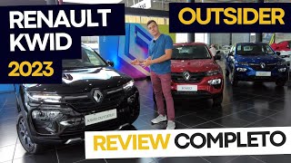 Renault KWID Outsider 2023  Avaliação e Review Completo  O carro mais barato zero km do Brasil [upl. by Koenraad930]