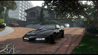 GTA V Knight Rider Kitt Drive [upl. by Dorise]