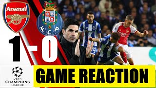 ARSENAL 10 FC PORTO CHAMPIONS LEAGUE HIGHLIGHTS  ARSENAL 10 FC PORTO CHAMPIONS LEAGUE HIGHLIGHTS [upl. by Annoif400]