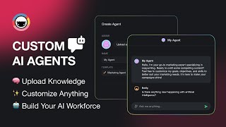 Taskade AI Agents Build Train and Run Custom Agents for Any Role and Task Using Your Knowledge [upl. by Alica727]