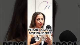 PERCHÉ LA SPOSA DEVE PIANGERE ALLA FIERA promessisposifiera con giusigarzia giusygarziaatelier [upl. by Giarla]