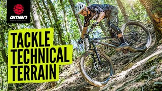 How To Ride A Hardtail MTB In Technical Terrain [upl. by Yroger]