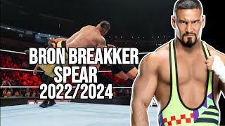 Bron Breakker – Spear Compilation 2024 [upl. by Pavel]