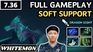 736  Whitemon WINTER WYVERN Soft Support Gameplay  Dota 2 Full Match Gameplay [upl. by Hanshaw]