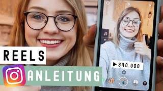 INSTAGRAM REELS einfach erklärt • ANLEITUNG amp TIPPS für MEHR REICHWEITE • Tutorial Deutsch [upl. by Ogeid]