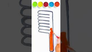 Lets draw Hair comb for kids and Toddlers comb haircomb [upl. by Krell207]