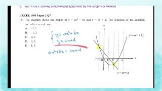 HKCEE 1993 Paper 2 Q7 More abt equations [upl. by Donelu217]