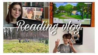 Dużo książek gry planszowe tańce i audiobooki 📚READING VLOG ✨ [upl. by Olen]