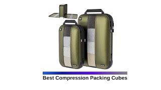 Best Compression Packing Cubes DoubleSided Waterproof and Ultralight [upl. by Aisad]