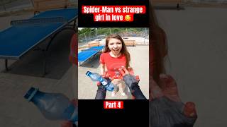 THIS CRAZY GIRL SPOILED GOOD VIBE FOR SPIDERMAN spiderman strangegirl parkour funny [upl. by Dekeles]