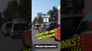 Fahrschüler hat Rechts vor Links übersehen fahrschule berlin fahrstunde [upl. by Anasxor]