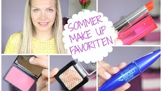 SOMMER MAKE UP FAVORITEN aus der Drogerie [upl. by Elberta]