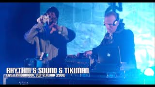 Rhythm amp Sound amp Tikiman Live  PA Boombox Live Dub Techno [upl. by Yrellav]