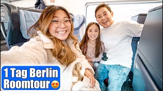 Roomtour Hotel mit 2 Kindern 😍 1 Tag in Berlin mit Clarielle amp JohannLoop Mamiseelen [upl. by Elden]