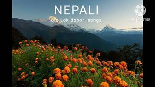 Nepali old Lok dohori songpurbeli song [upl. by Sadirah]