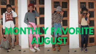 August monthly favorite ft Clothing accessories and others [upl. by Ayanal]