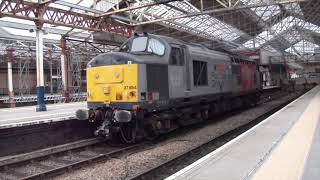 Locomotives on Crewe Station [upl. by Rutger534]