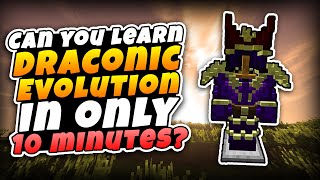 Basic Tutorial on Draconic Evolution 1122 IN 10 MINUTES [upl. by Ib]