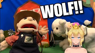 Bowsette Reacts  SML Movie The Little Boy Who Cried Wolf [upl. by Anabella205]