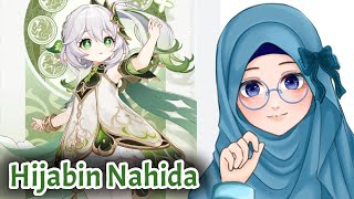 HIJABIN ANIME  NAHIDAAAA [upl. by Elstan447]