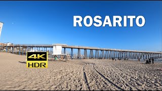 Rosarito Baja California  Walking Tour 4K [upl. by Acnaiv94]