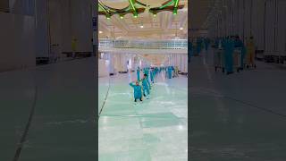 Masjid Al Haram Cleaning of Safa Marwa shorts youtubeshorts viralvideo [upl. by Elsilrac]