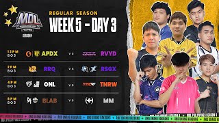 🔴LIVE  MDL PH S4  FILIPINO  Week 5 Day 3 [upl. by Adnarom]