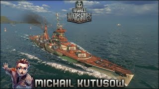 World of Warships Lets Play  Michail Kutusow  Deutsch Gameplay [upl. by Morry758]