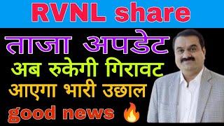 rail Vikas Nigam share latest news today  RVNL share analysis today [upl. by Seely521]