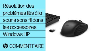 Résolution des problèmes liés à la souris sans fil sous Windows  Accessoires HP  HP Support [upl. by Flanna]