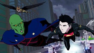 Reign of the Supermen  quotJustice Leaguequot Exclusive Clip [upl. by Wesla]