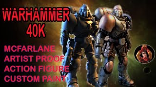 Painting Mcfarlane Artist Proof Warhammer 40K Reiver [upl. by Ettezel539]