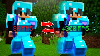 How To Get MORE FPS On Minecraft [upl. by Anevad]