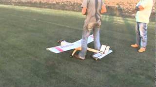 Aeromodelo feito com cano PVC AeroEsgoto [upl. by Spanjian]