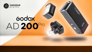 Unboxing Godox AD200 pro  Prueba de calidad En Español Enfoque Digital [upl. by Ayat]