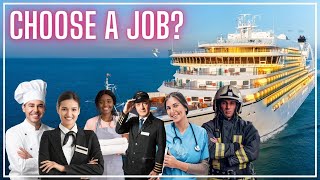 How To Choose What Job To Do On A Cruise Ship [upl. by Weinreb]