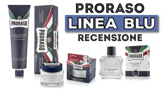 Recensione  Linea Proraso BLU [upl. by Aicirtac]