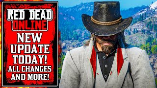 The NEW Red Dead Online UPDATE Today RDR2 [upl. by Eanad]