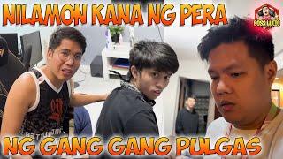 NILAMON KANA NG PERA NG GANG GANG PULGAS BossLucio [upl. by Colbye]