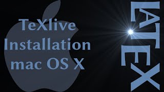 LaTeX Tutorial • TeXlive Installation • macOS • MacTeX [upl. by Zurkow]