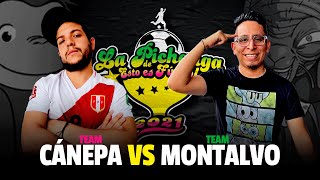 TEAM CÁNEPA VS TEAM MONTALVO 🔴 EN VIVO  LA PICHANGA DE ESTO ES FÚTBOL  COPA CRACK 2021 [upl. by Enialem81]